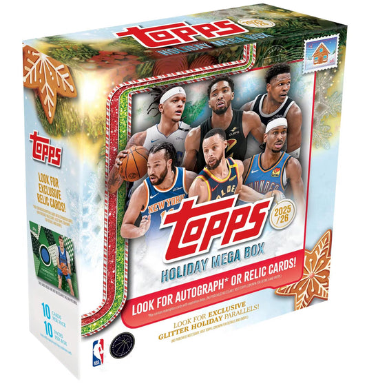 2025/26 Topps Holiday Basketball Mega Boks