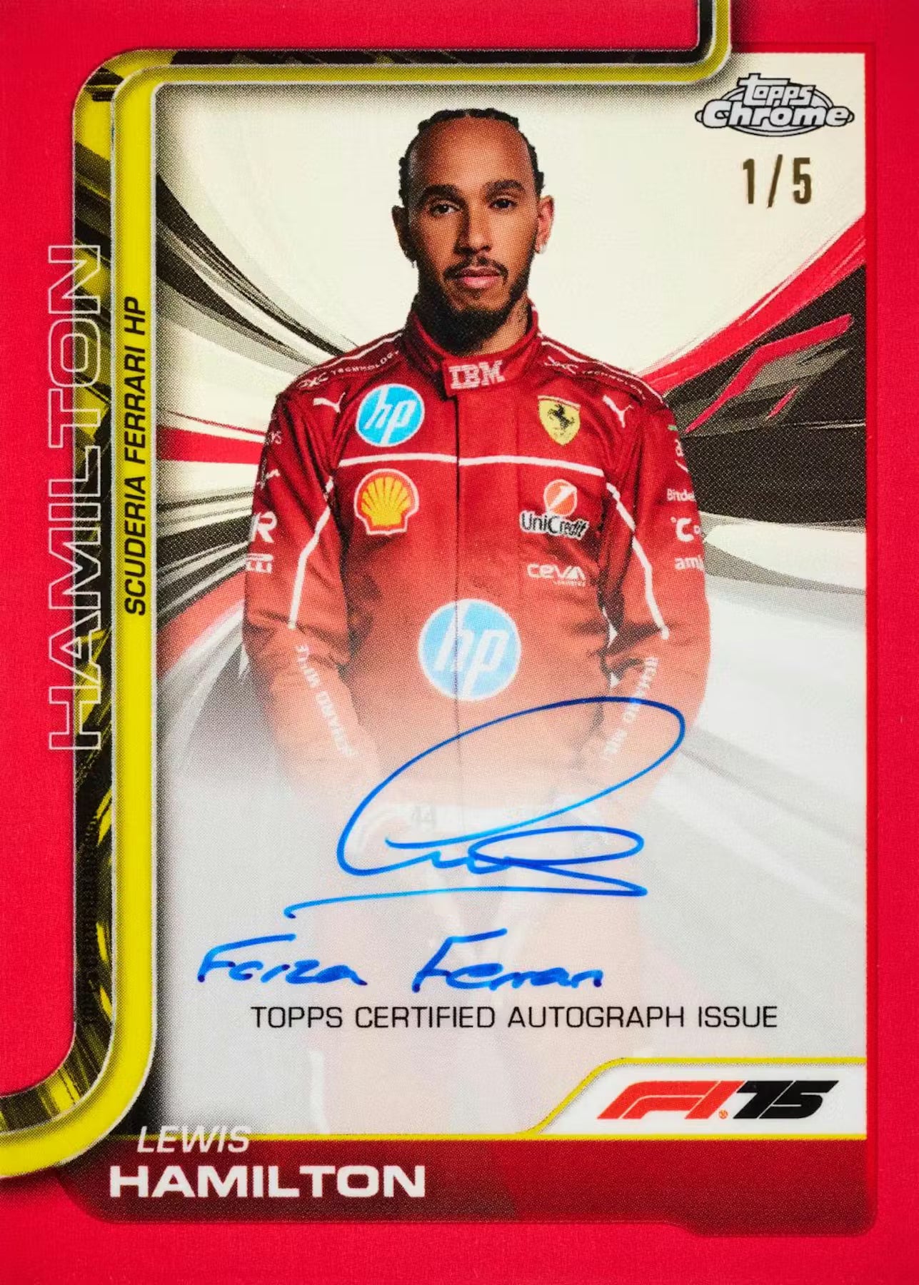 2025 Topps Chrome Formula 1 Hobby Boks - break addicts
