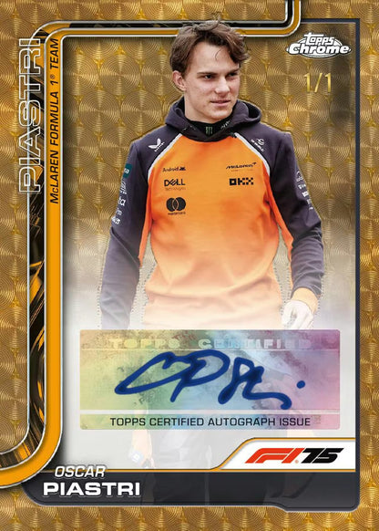 2025 Topps Chrome Formula 1 Hobby Boks - break addicts