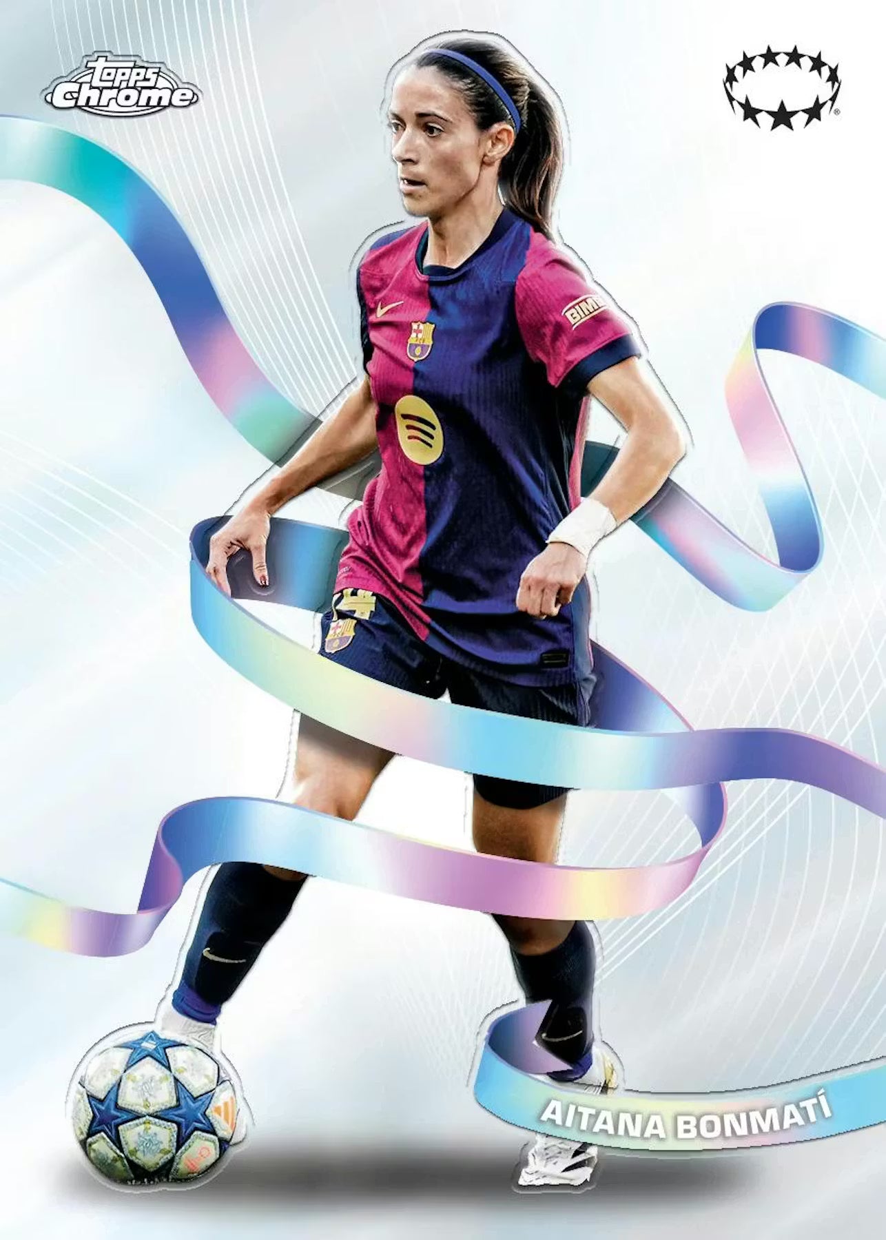 2024/25 Topps Chrome UEFA Women's Champions League Soccer Blaster Boks - break addicts