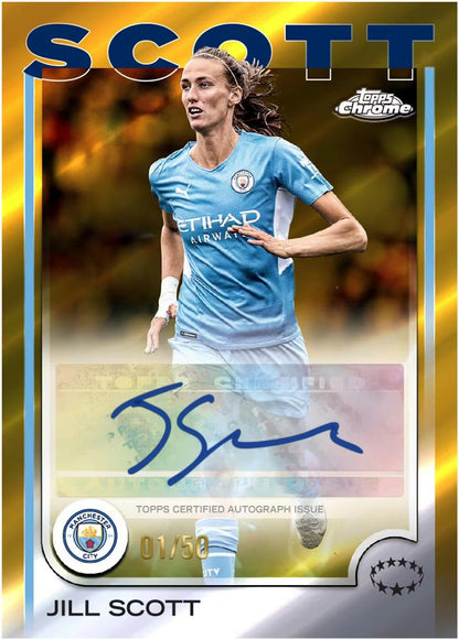 2024/25 Topps Chrome UEFA Women's Champions League Soccer Blaster Boks - break addicts