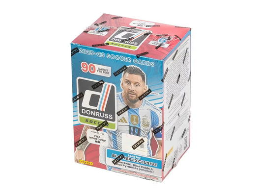 2025/26 Panini Donruss Road to FIFA World Cup Soccer Blaster Boks - break addicts