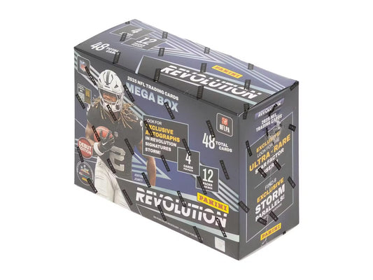 2025 Panini Revolution Football Mega Boks (Storm Parallels!)