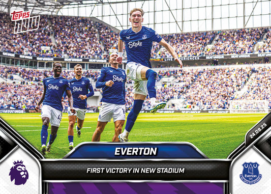 Everton FC - 2025-26 Premier League Topps NOW® - Card 10 (Forhåndssalg)