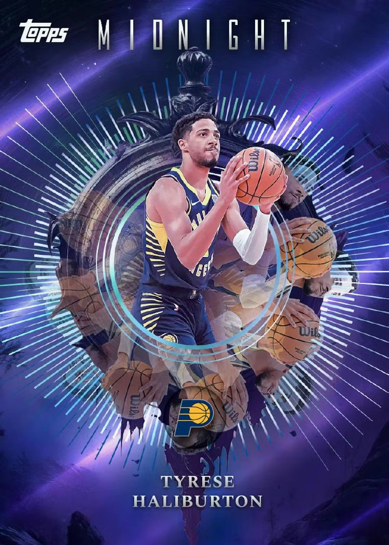 2025/26 Topps Midnight Basketball Hobby Boks