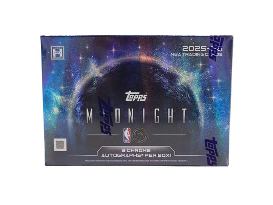 2025/26 Topps Midnight Basketball Hobby Boks