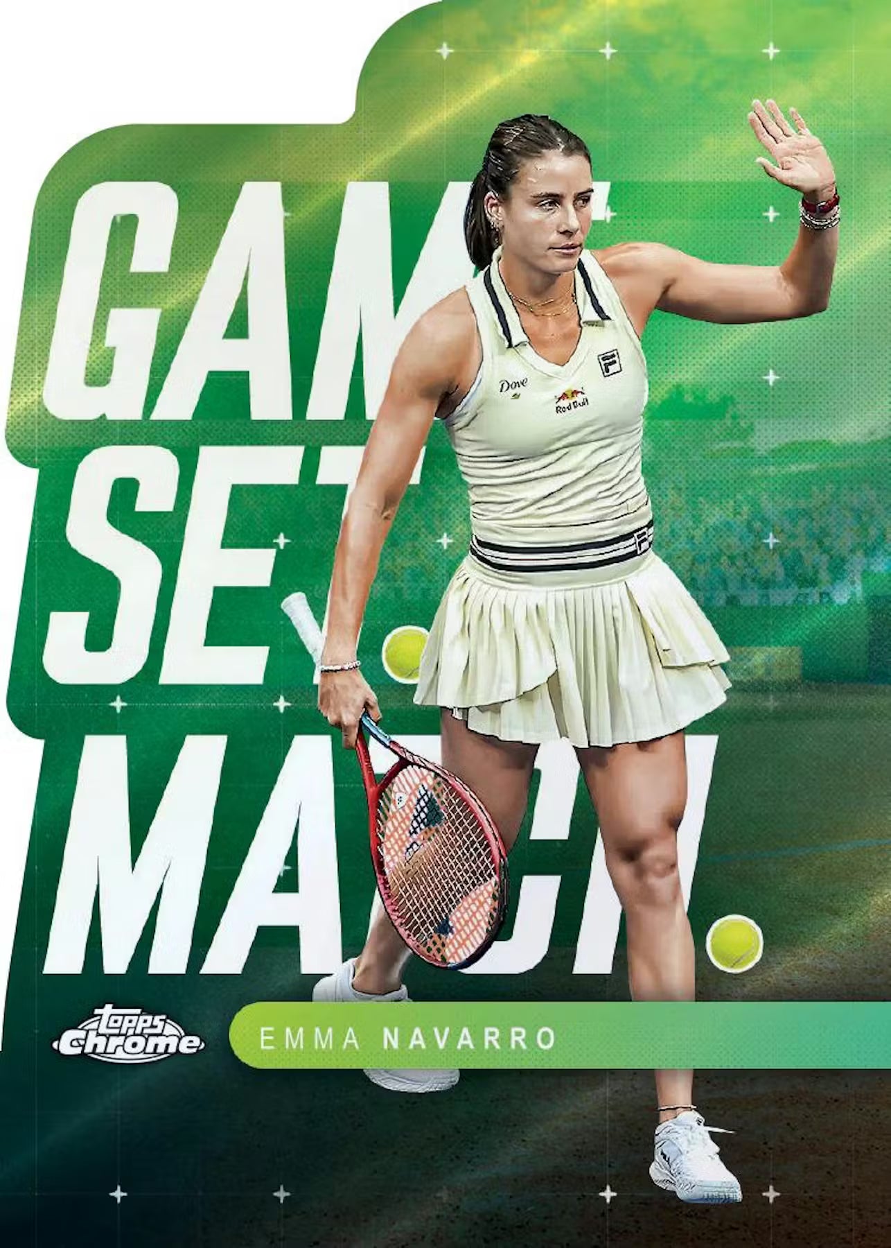 🎾 2025 Topps Chrome Tennis – Hobby Boks - break addicts