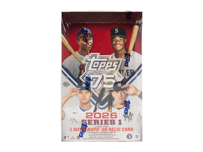 🧢 2026 Topps Baseball Series 1 – Hobby Boks - break addicts