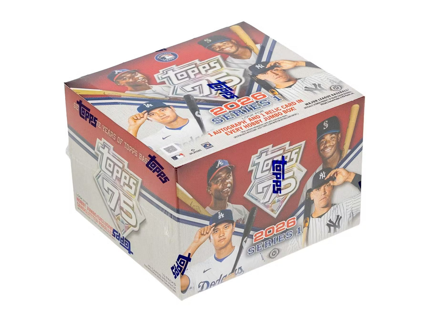 ⚾ 2026 Topps Baseball Series 1 – Hobby Jumbo Boks - break addicts