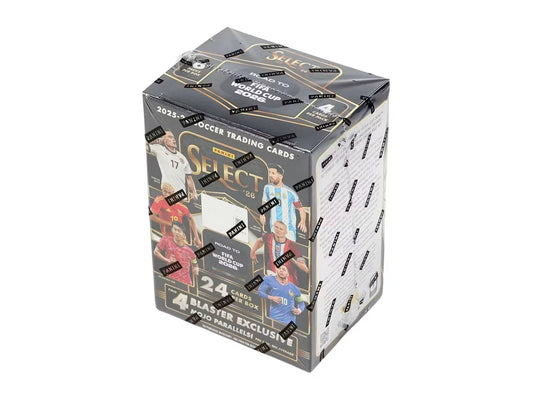 2025/26 Panini Select Road to FIFA World Cup Soccer Blaster boks (Forhåndssalg Antatt på lager fra 24.08.26)