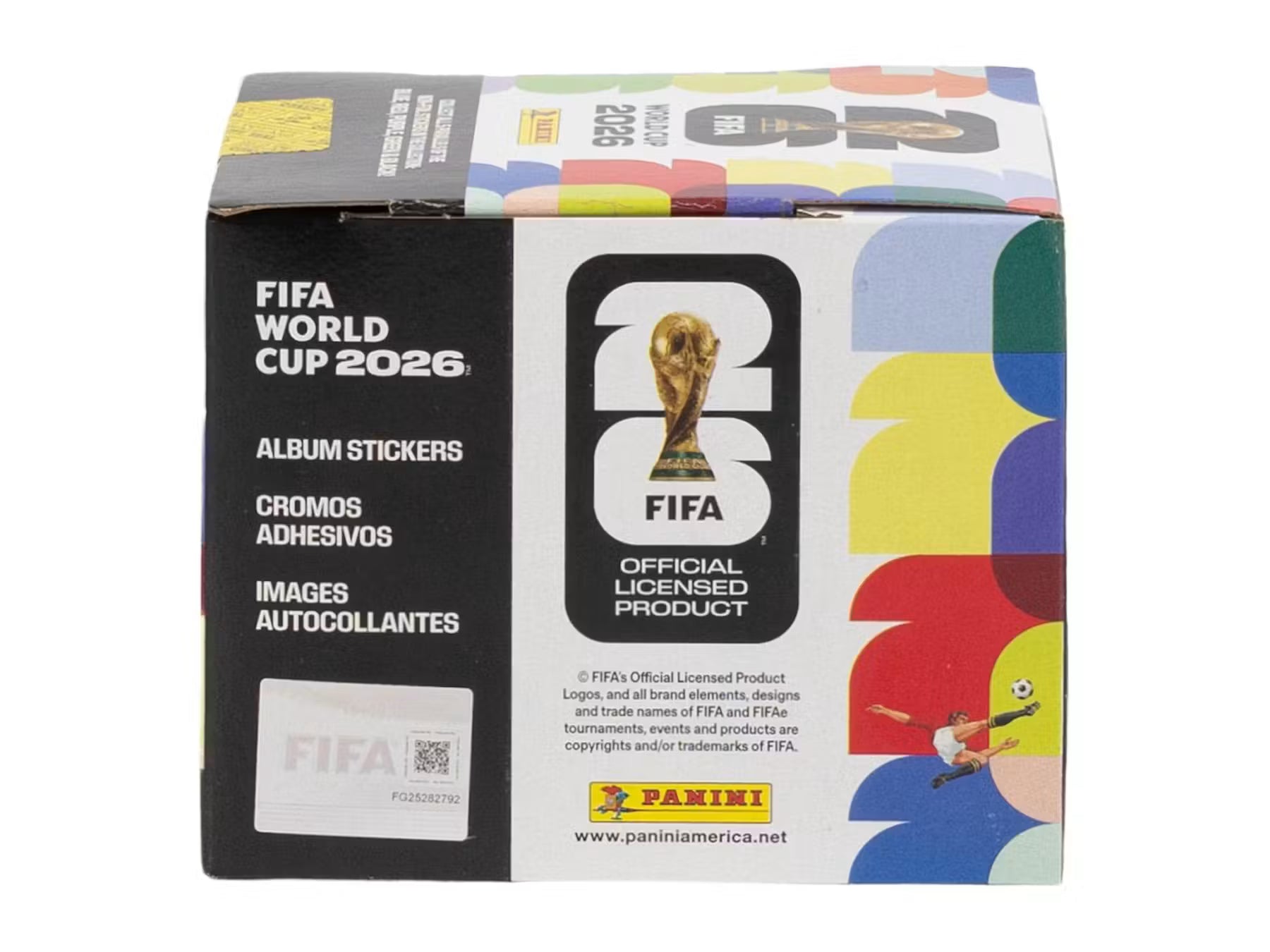 2026 Panini FIFA World Cup Soccer 50-Pakke Sticker Boks - U.S. Version - break addicts