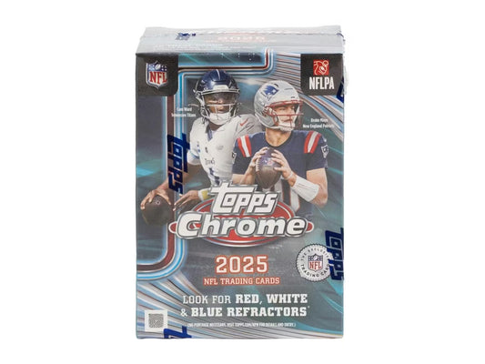 Random Team Break – 1x 2025 Topps Chrome Football Blaster Boks - break addicts