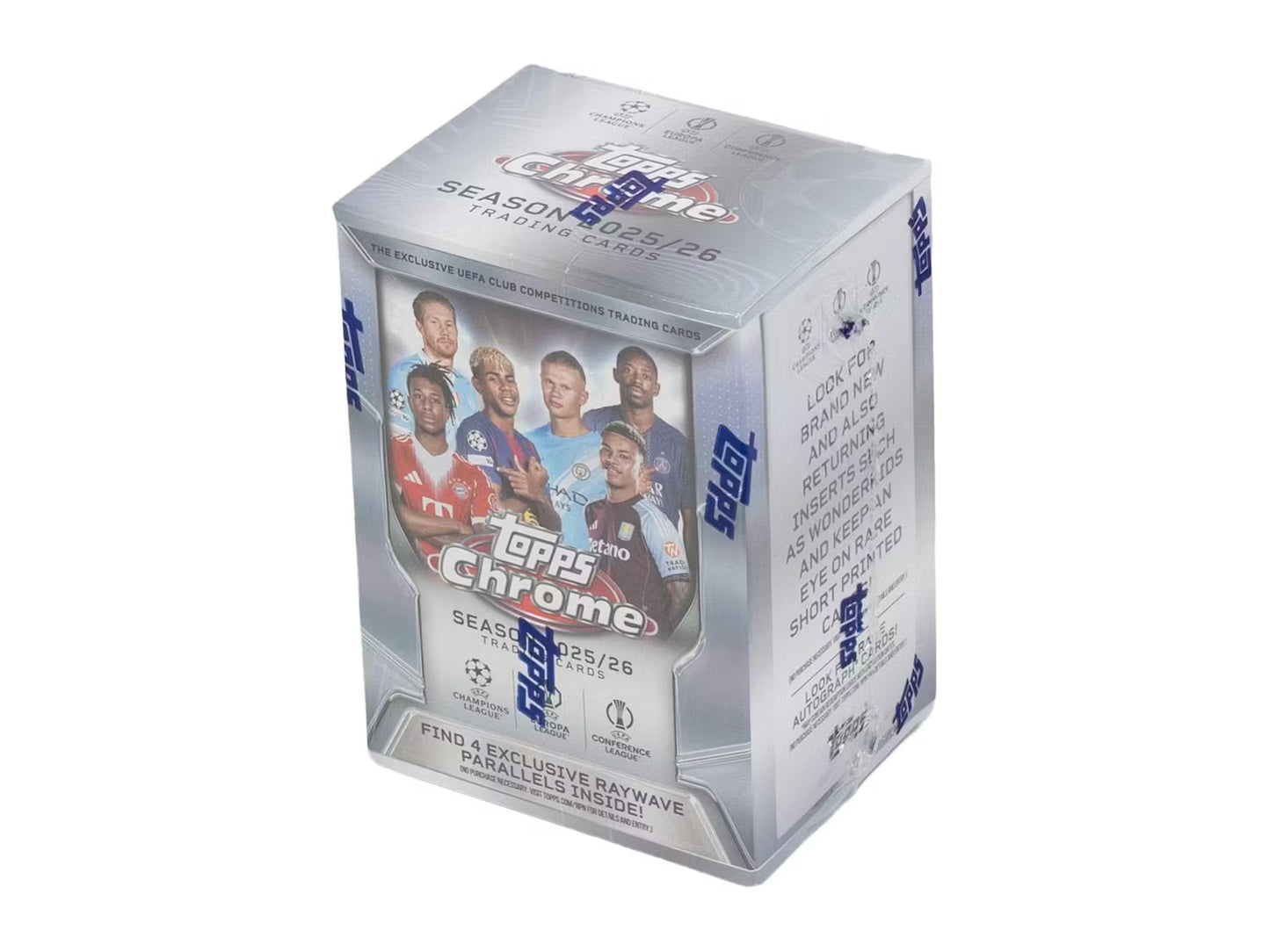 2025/26 Topps Chrome UCC Blaster Boks (Lansering 07.05.26) - break addicts