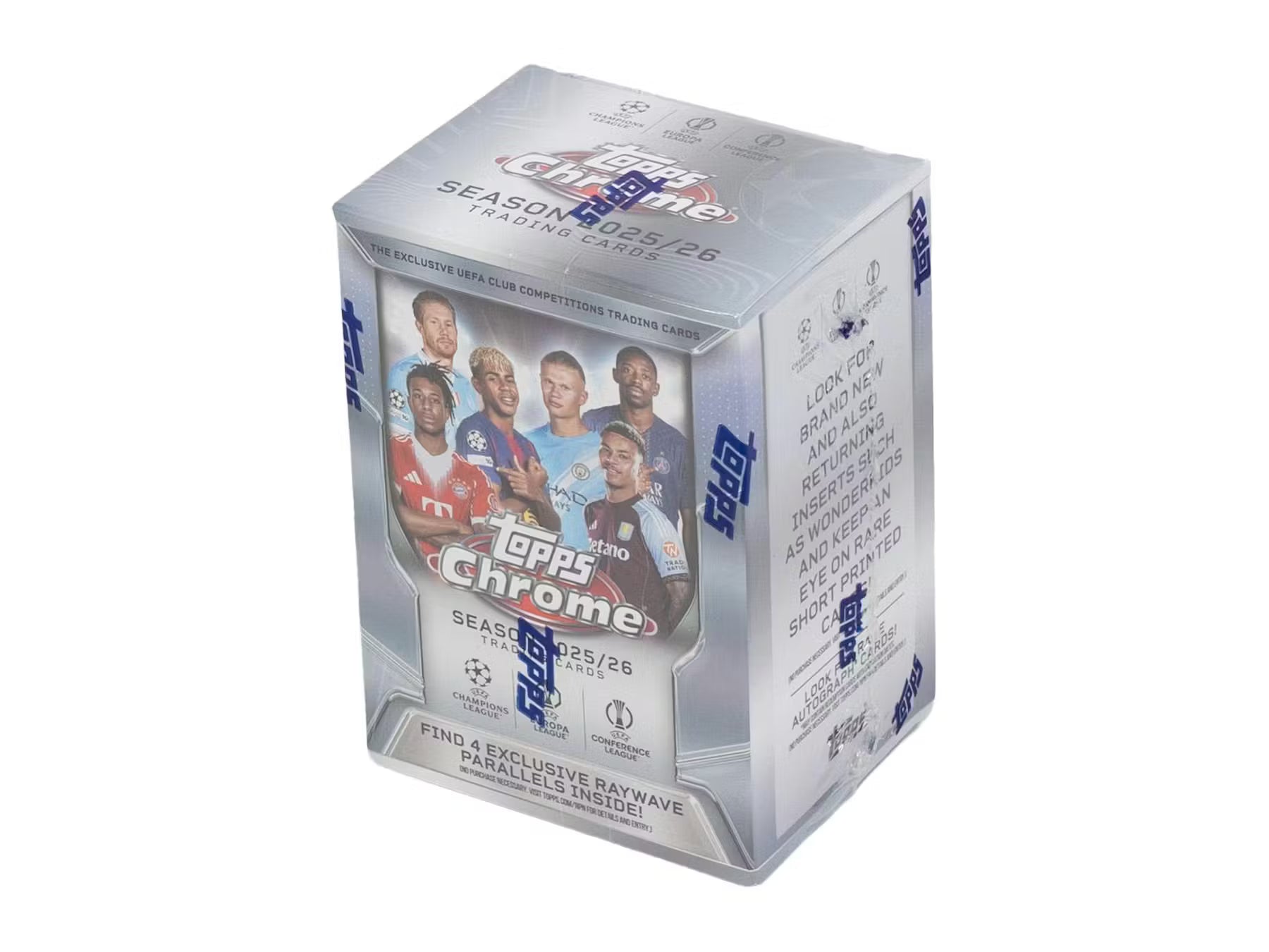 2025/26 Topps Chrome UCC Blaster Boks (Lansering 07.05.26) - break addicts
