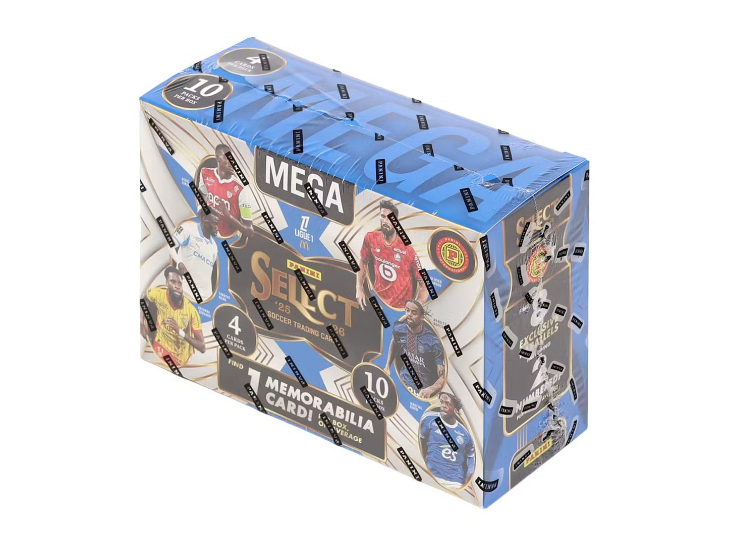 2025/26 Panini Select Ligue 1 Soccer International Mega Hobby Boks