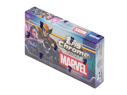 2026 Topps Marvel Comics Chrome Hobby Boks - break addicts