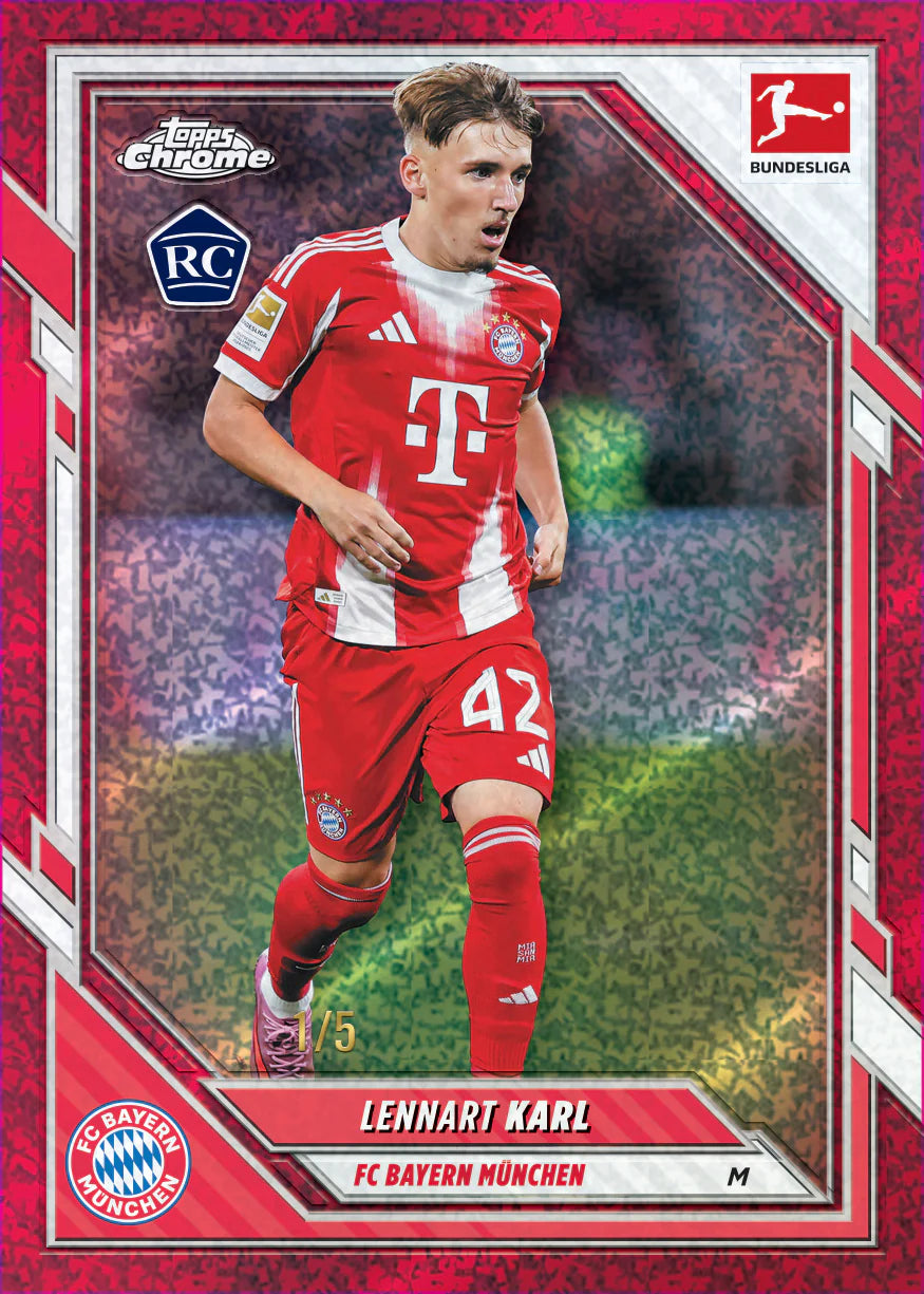 2025/26 Topps Chrome Bundesliga Blaster Boks - break addicts