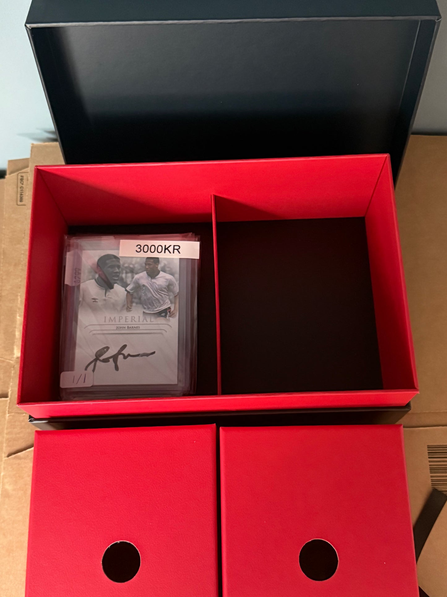 En tom Futera Unique World Football Edition 21 Display Boks (Tom/Uten kort)