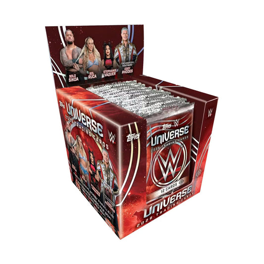 2026 Topps Universe WWE Hobby boks, original emballasje