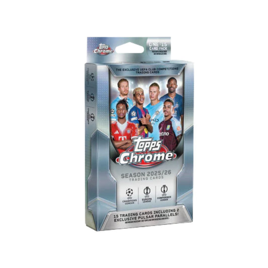 2025/26 Topps Chrome UCC Hanger Boks (Lansering 07.05.26) - break addicts