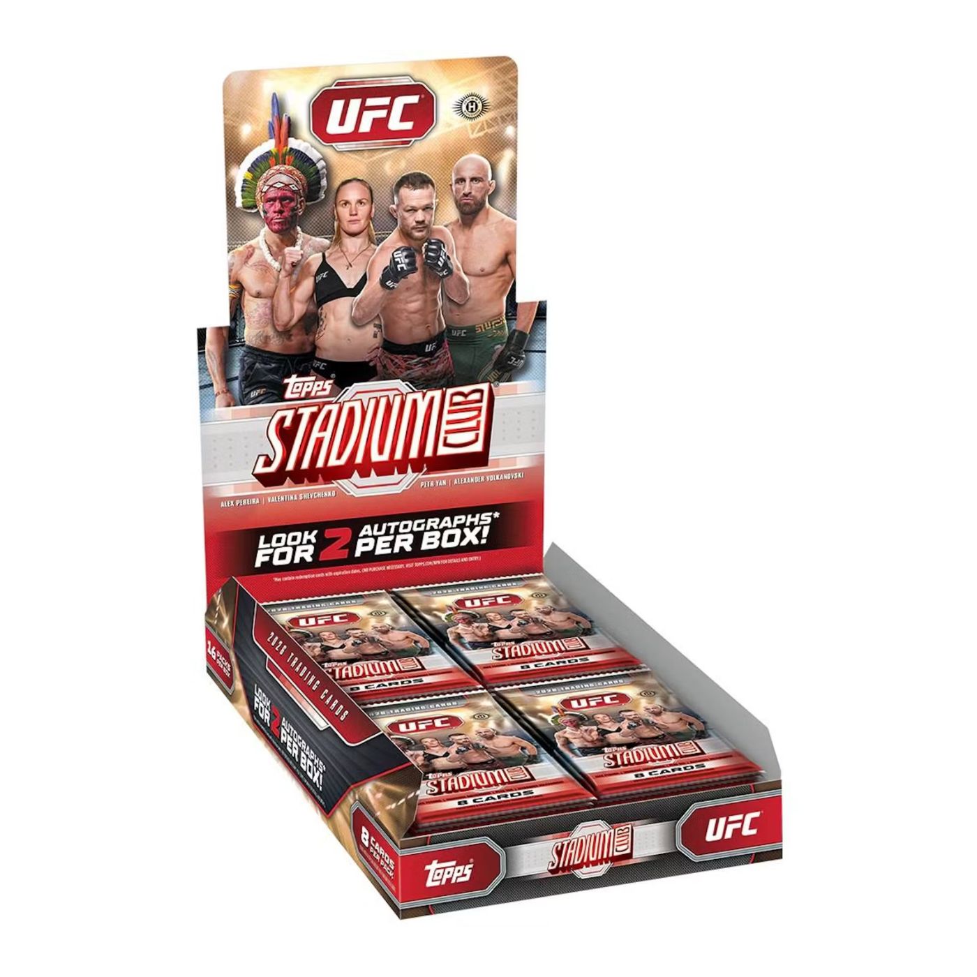 2026 Topps Stadium Club UFC Hobby boks (Forhåndssalg) - break addicts