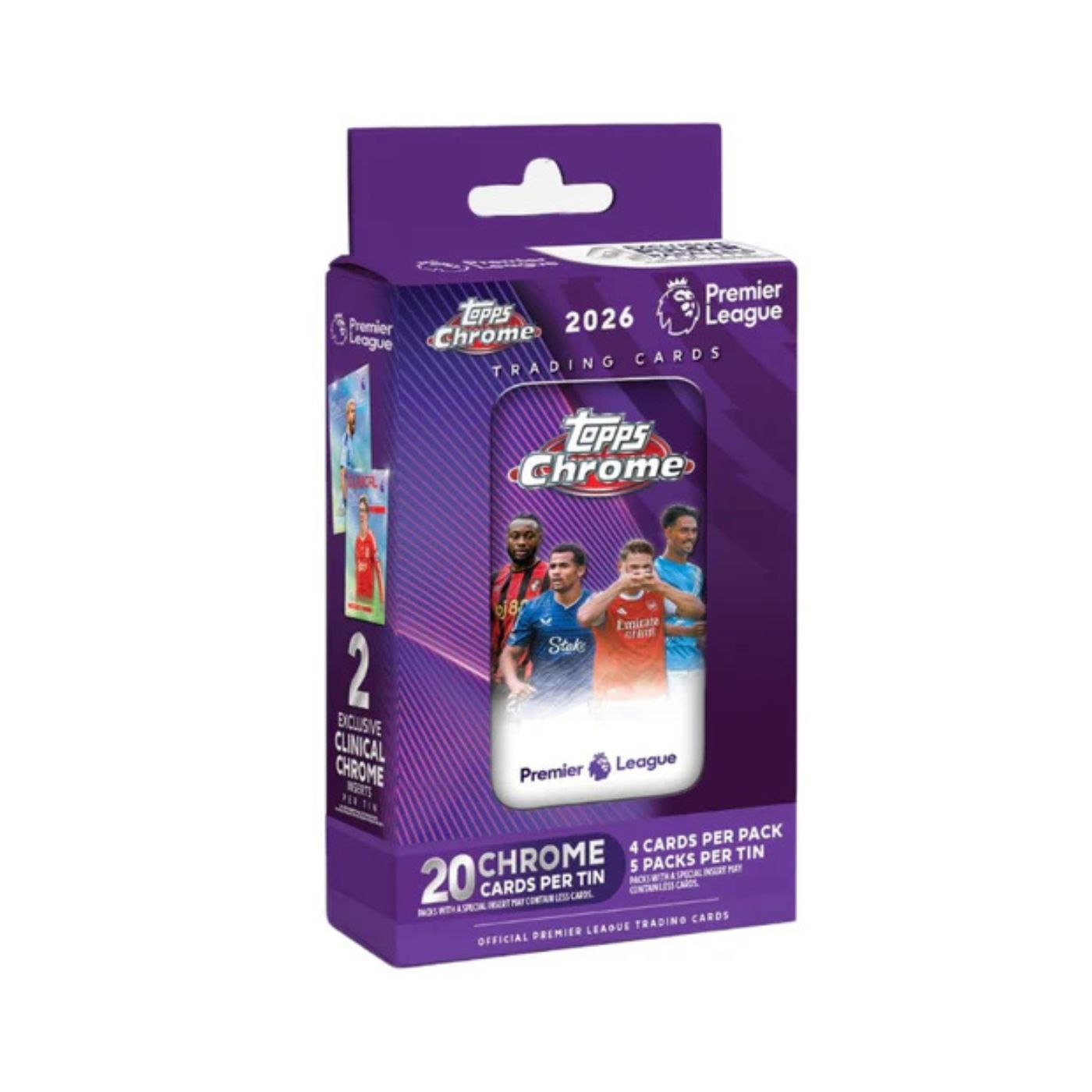 2025-26 Topps Chrome Premier League Tin Boks - break addicts