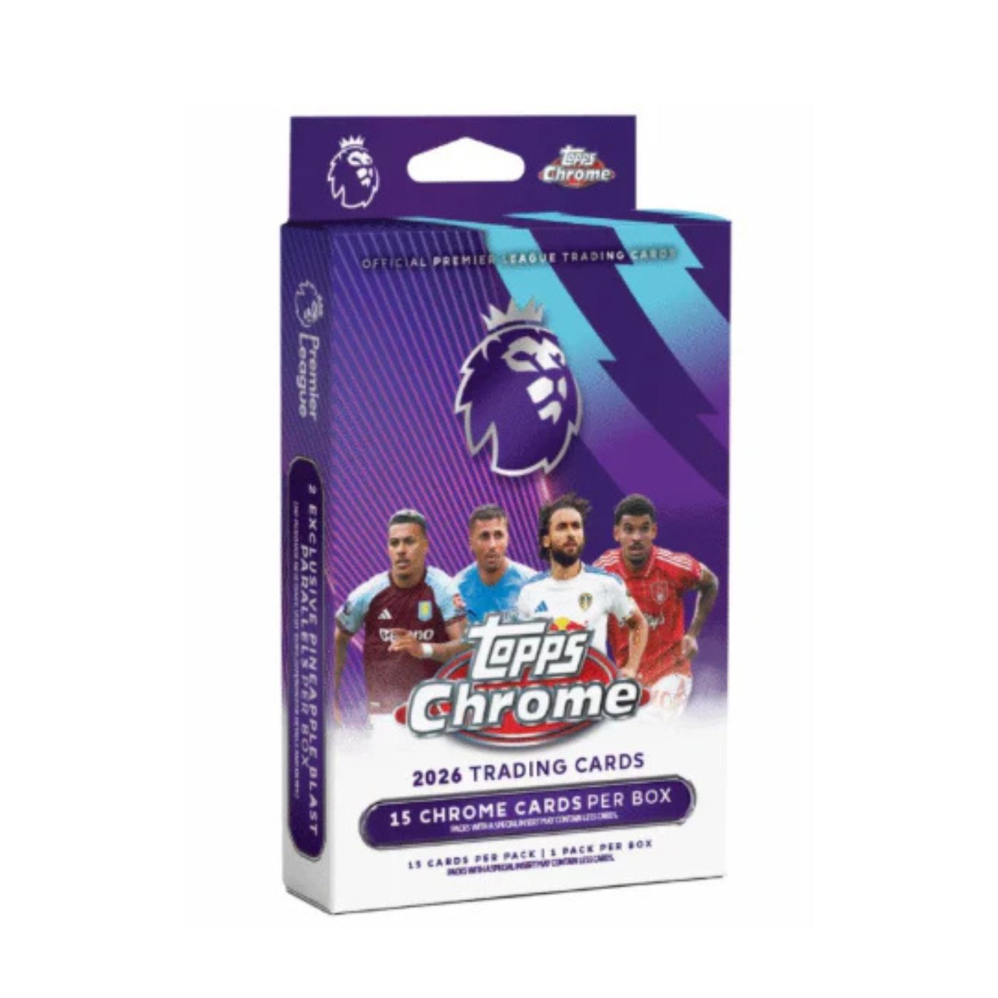 2025-26 Topps Chrome Premier League Hangar boks Boks - break addicts