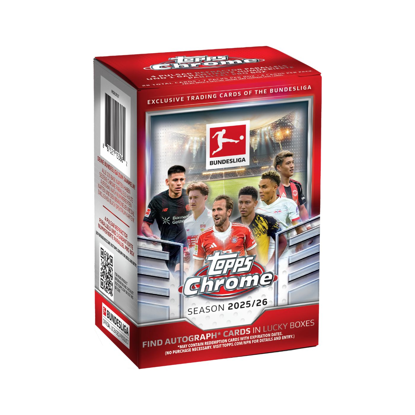 2025/26 Topps Chrome Bundesliga Blaster Boks (Lansering 18.03.26) - break addicts