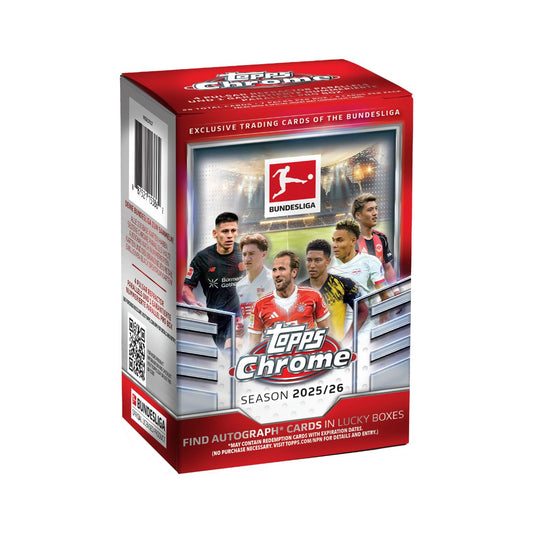 2025/26 Topps Chrome Bundesliga Blaster Boks (Lansering 18.03.26) - break addicts