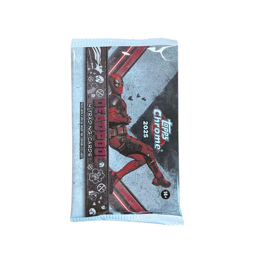 2025 Topps Chrome Deadpool Value Pakke - break addicts