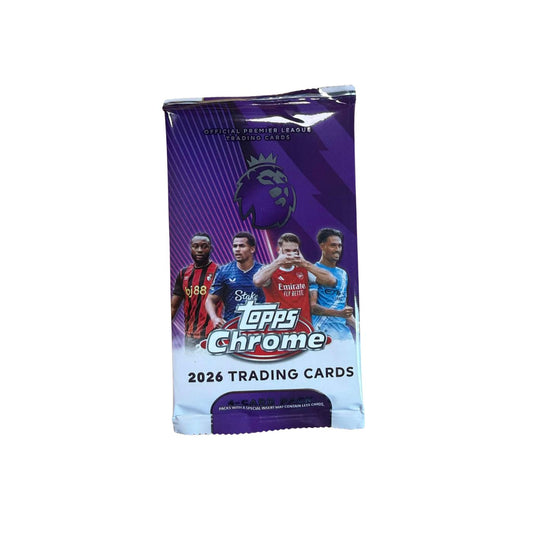 2025/26 Topps Chrome Premier League Tin Pakke - break addicts