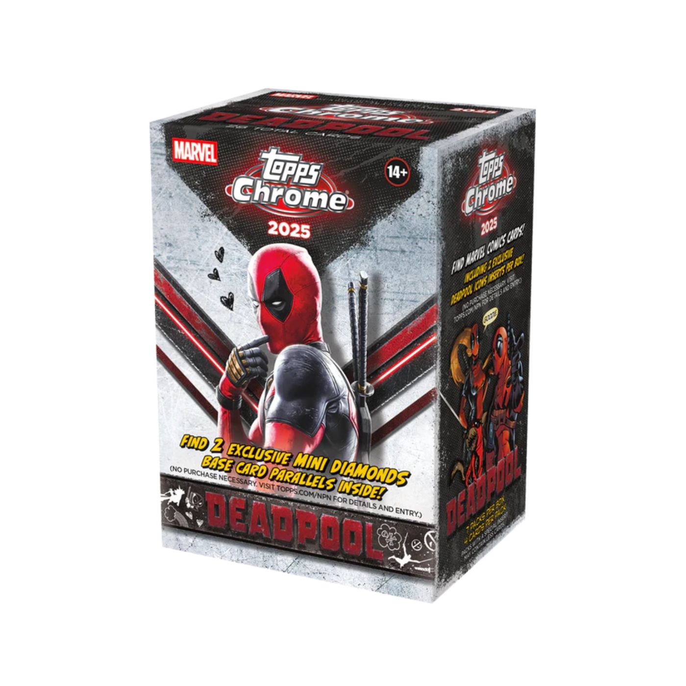 2025 Topps Chrome Deadpool Blaster boks