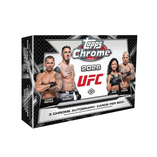 2026 Topps Chrome UFC Delight Boks - break addicts