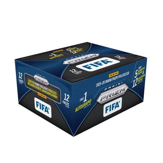 🌍 PYT/P Break #1349 – 1× 2025/26 Panini Prizm FIFA Soccer Hobby Boks - break addicts