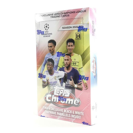 2021/22 Topps UEFA Champions League Chrome Soccer Hobby Lite Boks