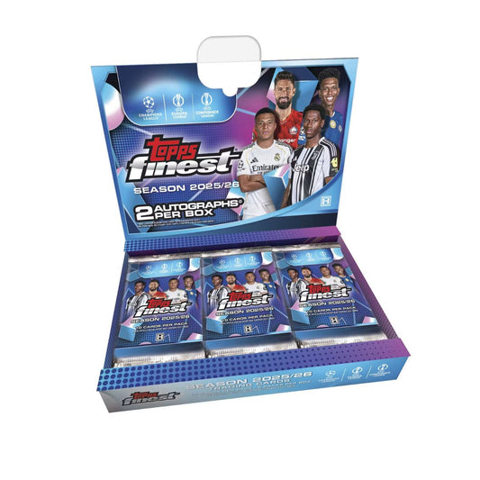 2025/26 Topps UEFA Club Competitions Finest Soccer Hobby Boks (Forhåndssalg Lansering 25.06.26) - break addicts