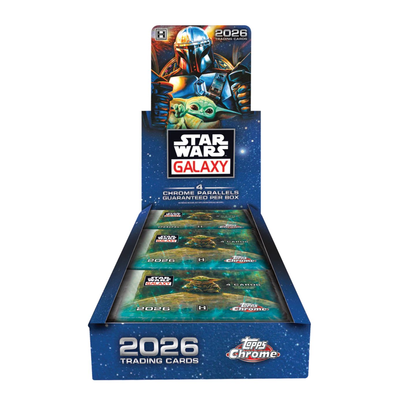 2026 Star Wars Chrome® Galaxy - Hobby boks (Forhåndssalg) - break addicts