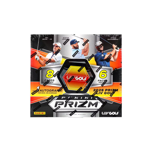 2025 Panini Prizm LIV Golf Hobby Boks