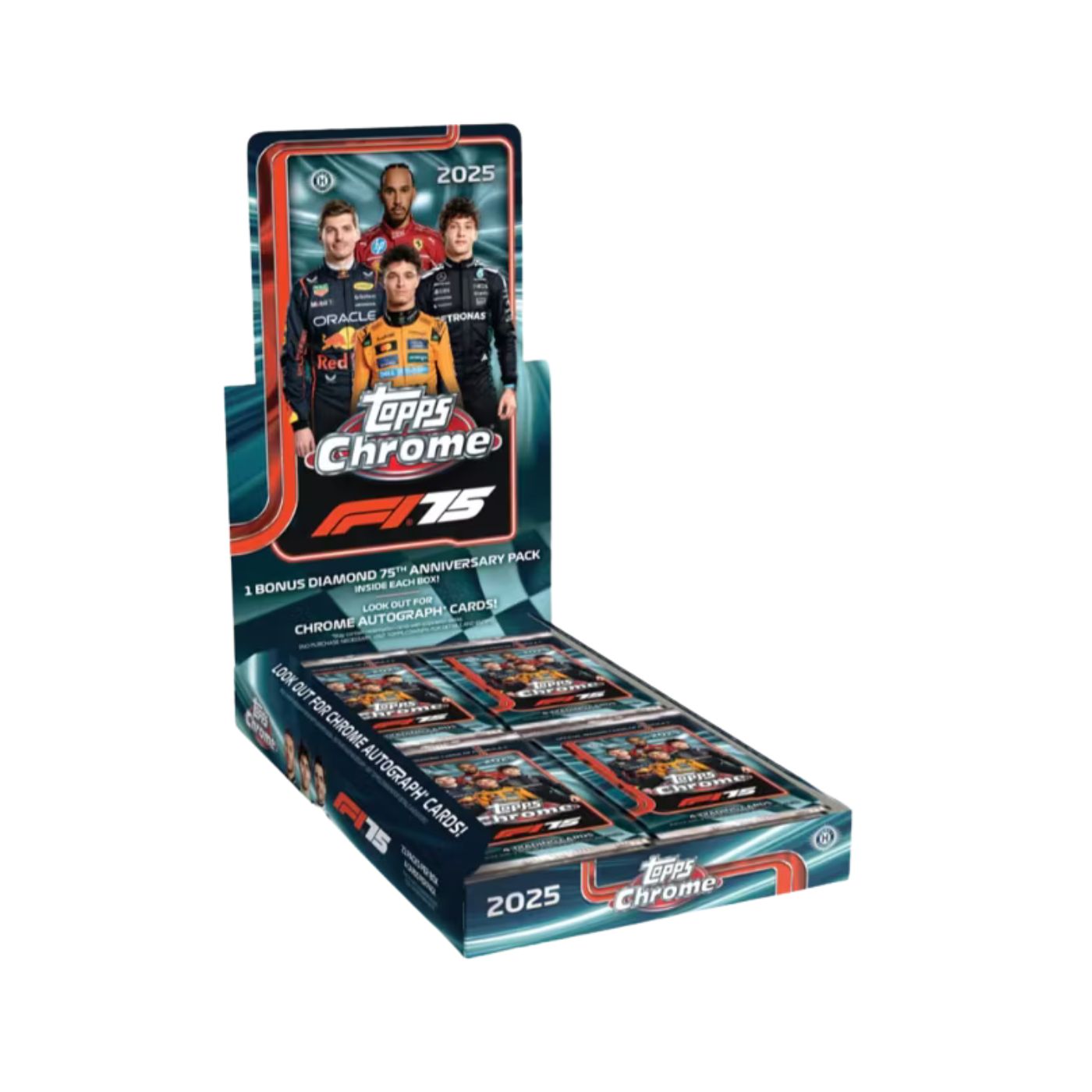 2025 Topps Chrome Formula 1 Hobby Boks - break addicts