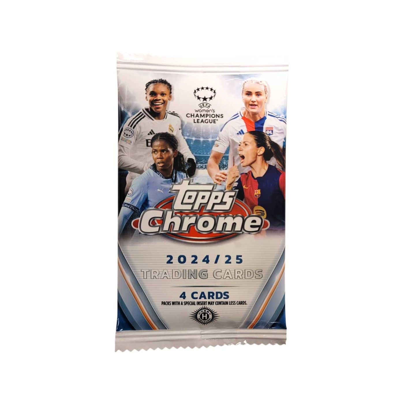 2024/25 Topps Chrome UEFA Women’s Champions League Hobby Pakke - break addicts
