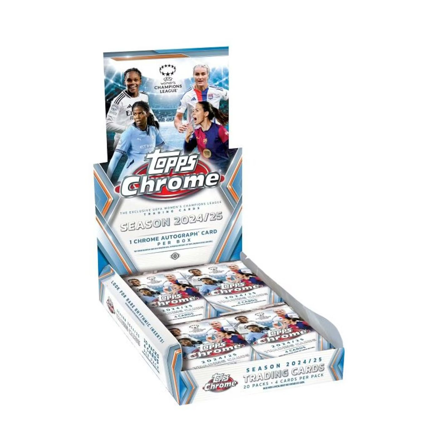 Random Team break #1096  - 1x 2024-25 Topps Chrome UEFA Women's Champions League Hobby boks (12 spots) - break addicts