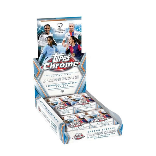 Random Team break #1096  - 1x 2024-25 Topps Chrome UEFA Women's Champions League Hobby boks (12 spots) - break addicts