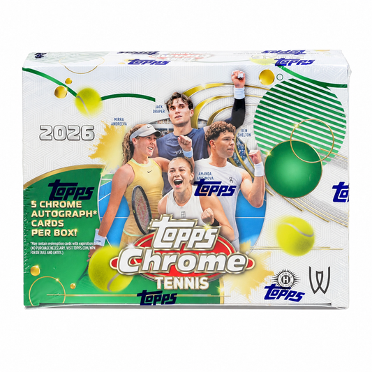 2026 Topps Chrome Tennis Delight Boks - break addicts