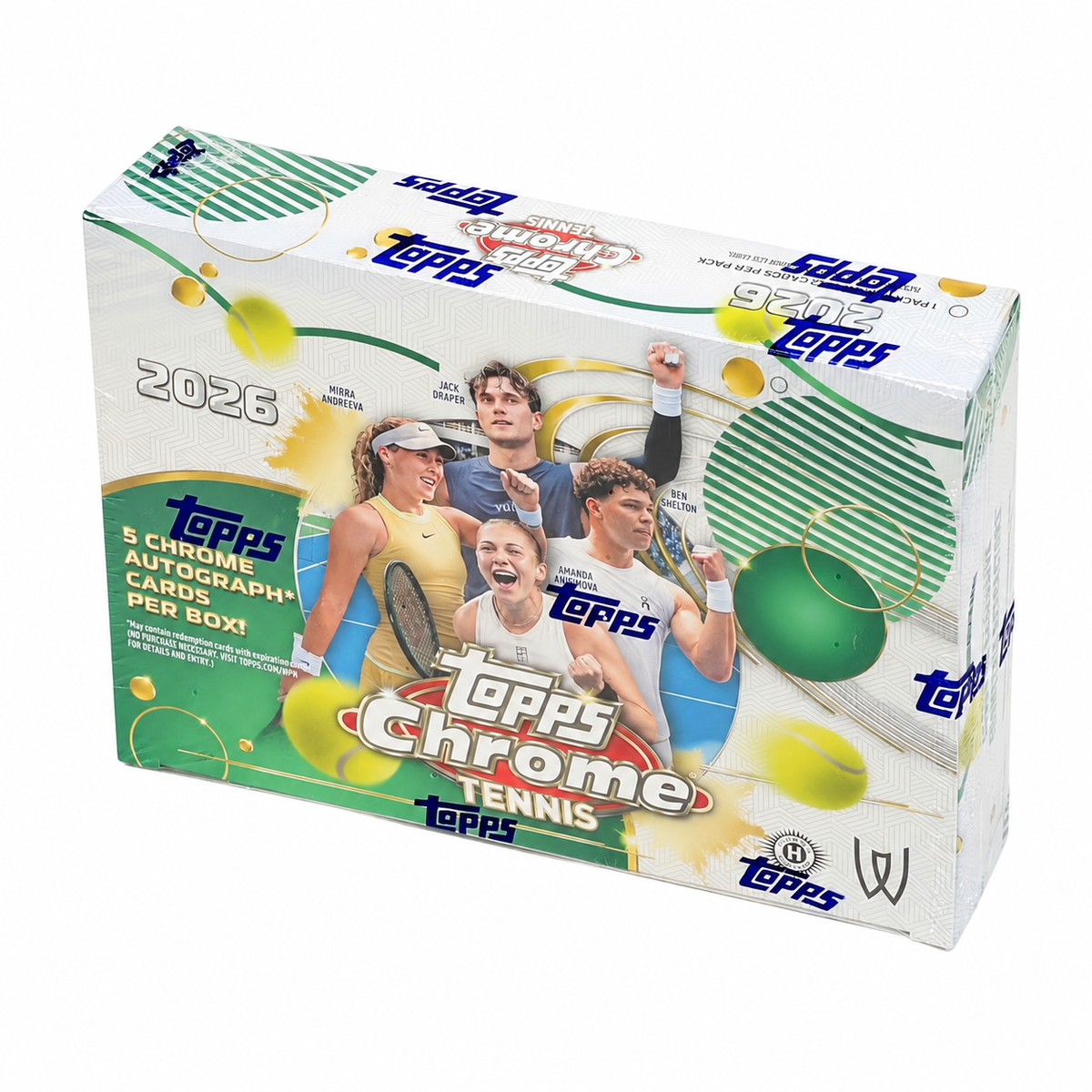 2026 Topps Chrome Tennis Delight Boks - break addicts