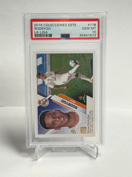2019 Colecciones Este La Liga Rodrygo PSA 10