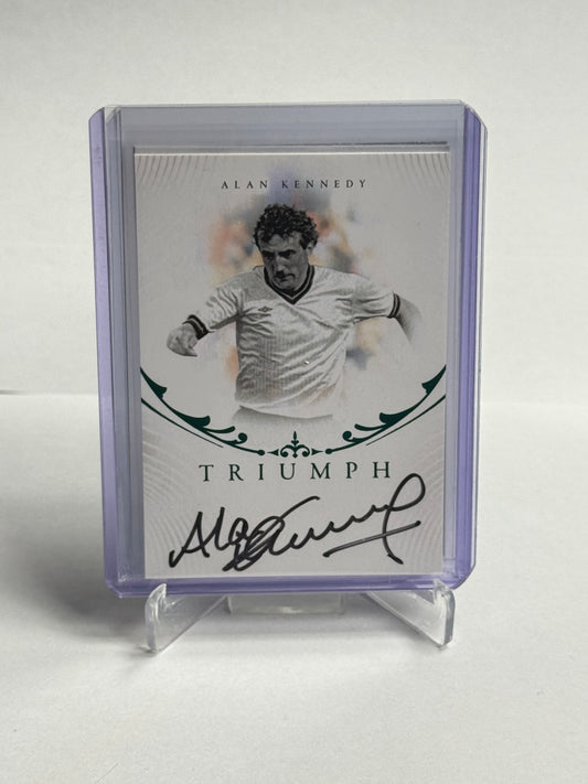 Alan Kennedy – Triumph On card Autograf 1/1
