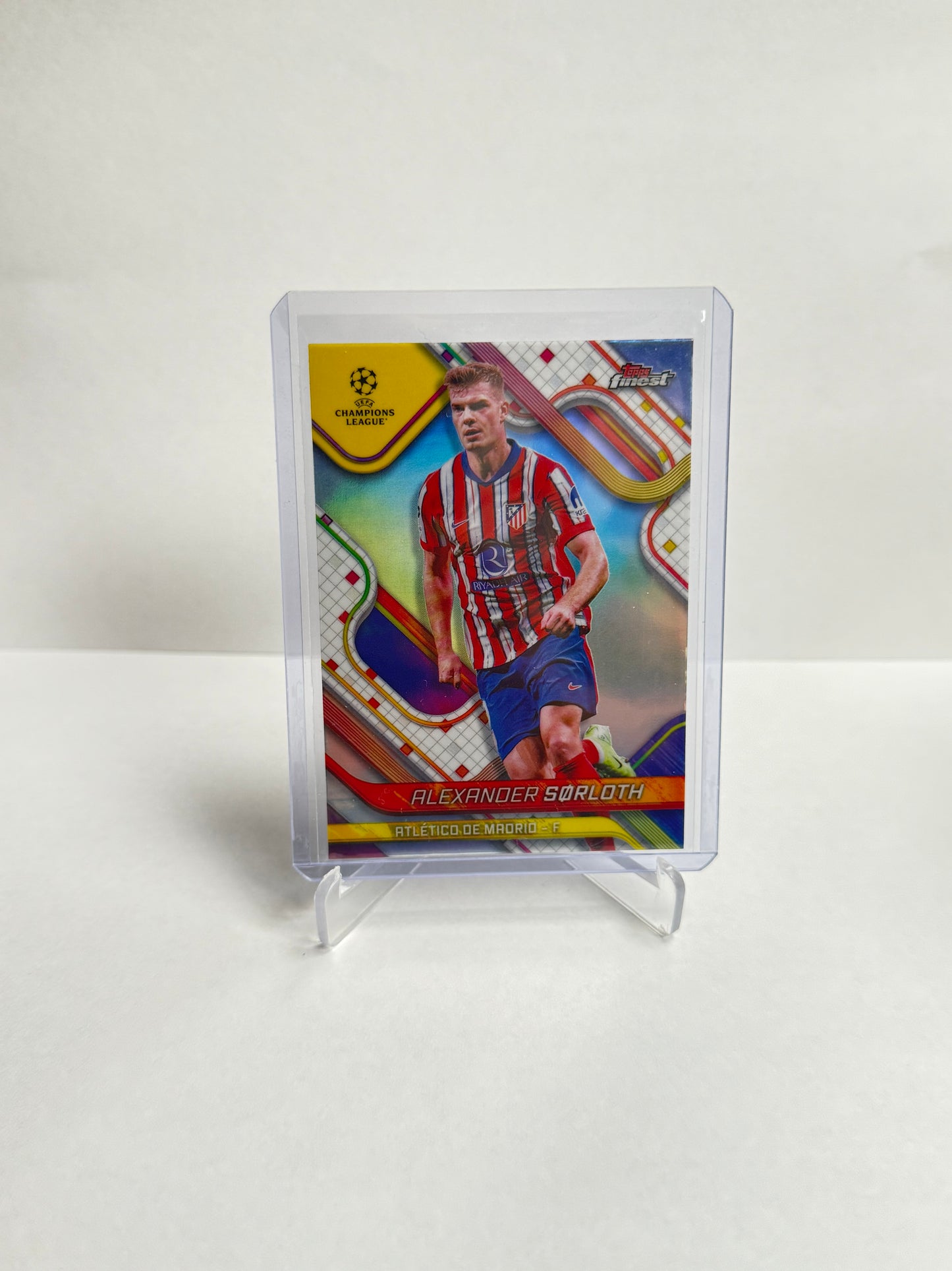 2024-25 Topps finest Alexander Sørloth Refractor