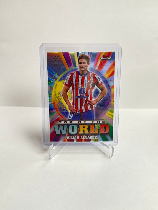 2024-25 Topps finest Top of the World Julián Alvarez