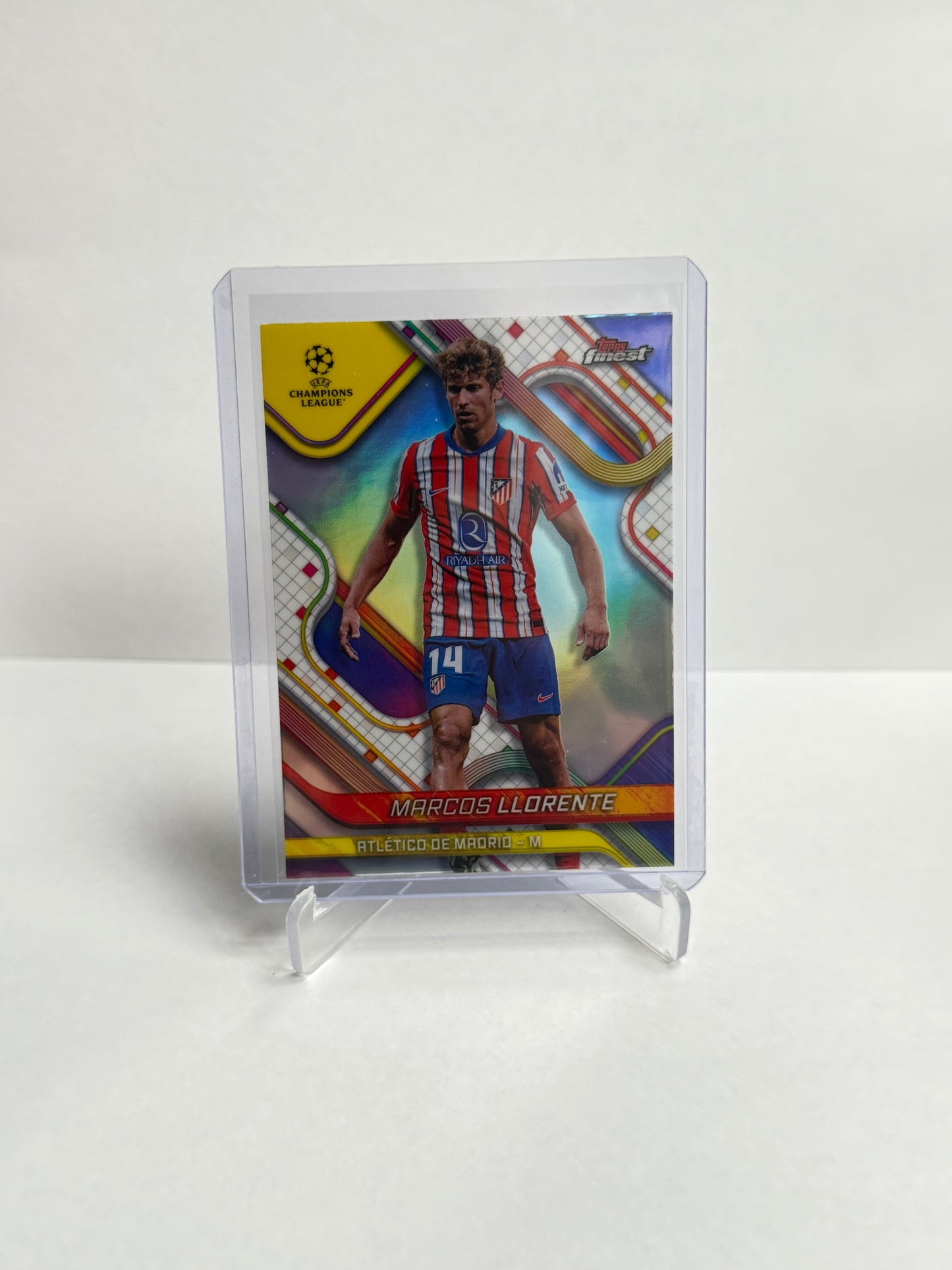 2024-25 Topps finest Marcos Llorente Refractor