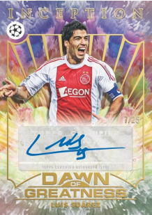 2025/26 Topps Inception UEFA Club Competitions  Boks (forhåndssalg) - break addicts